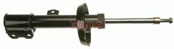 G35387 GABRIEL Shock absorbers SAAB Front Axle Left, Gas Pressure, Ø: 50, Twin-Tube, Suspension Strut, Top pin, M14x1,5