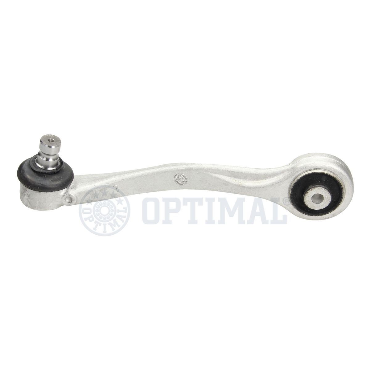 OPTIMAL G5-976 Suspension arm with ball joint, with rubber mount, Rear, Front Axle, Left, Upper, Control Arm, Aluminium