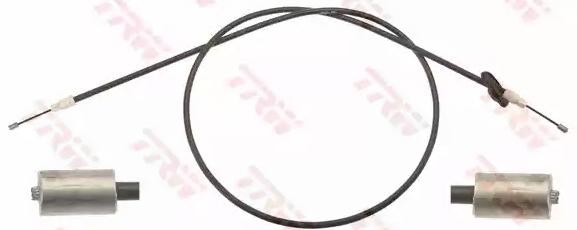 TRW GCH664 Hand brake cable A 204 420 14 85