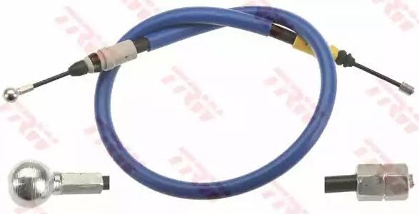 TRW GCH672 Hand brake cable 4746-70