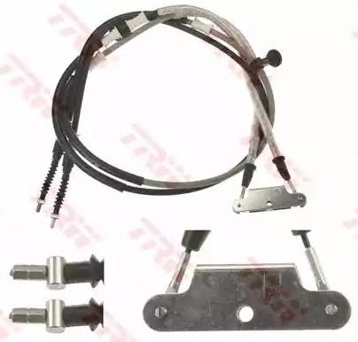 TRW GCH708 Hand brake cable 522009