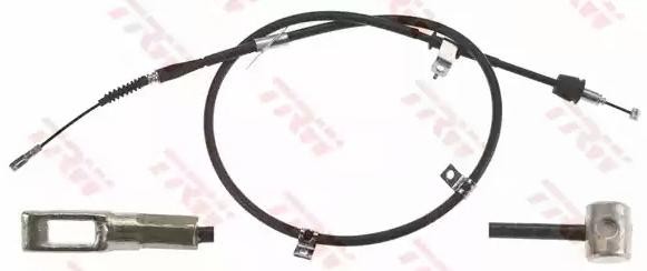 TRW GCH730 Hand brake cable 1724, 1460mm, Disc Brake