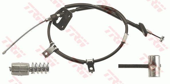 TRW Parking brake cable GCH735 for SUZUKI GRAND VITARA