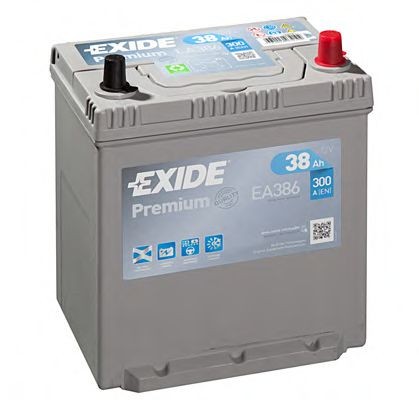 054TE EXIDE PREMIUM EA386 Start stop battery 38Ah