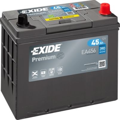 154TE EXIDE EA456 PREMIUM Batterie 12V 45Ah 390A B1 Bleiakkumulator