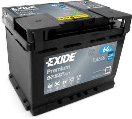 OEM-quality EXIDE EA640 Auto battery