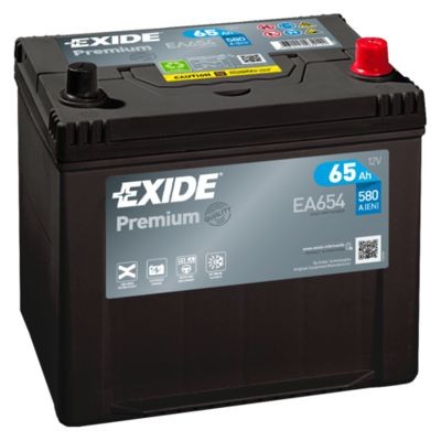 EXIDE Automotive battery EA654