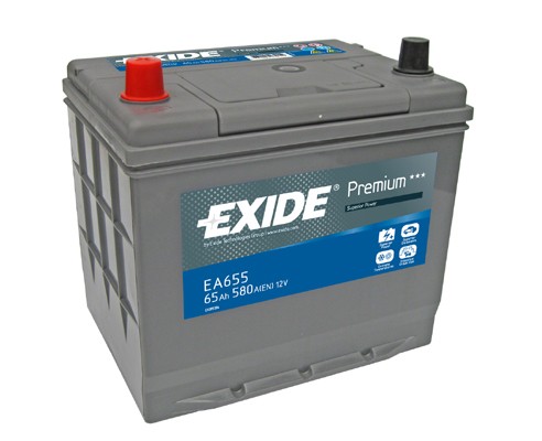 002TE EXIDE PREMIUM EA655 Battery E3710-4A060