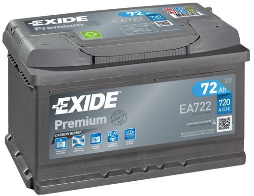 EXIDE Autobatterie EA722 kaufen zum günstigen Preis