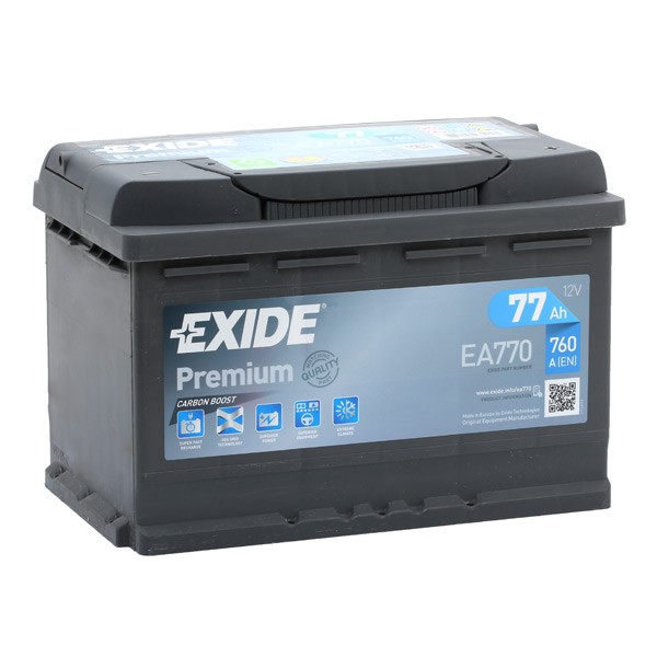EA770 Fahrzeugbatterie EXIDE - Markenprodukte billig