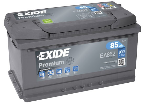 EA852 Stop start battery EXIDE 580 35 review and test