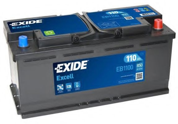 EXIDE Start EG110B Batterie 12V 110Ah 950A B00, B0 Bleiakkumulator