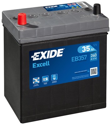 055SE EXIDE EXCELL EB357 Auxiliary battery 35Ah