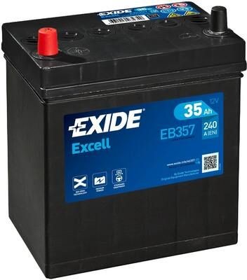 EXIDE Automotive battery EB357