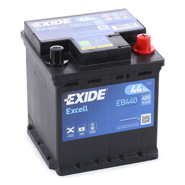 202SE EXIDE EB440 EXCELL Batterie 12V 44Ah 400A L0 Bleiakkumulator