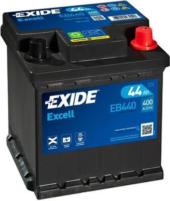 EB440 Batteria auto EXIDE Test