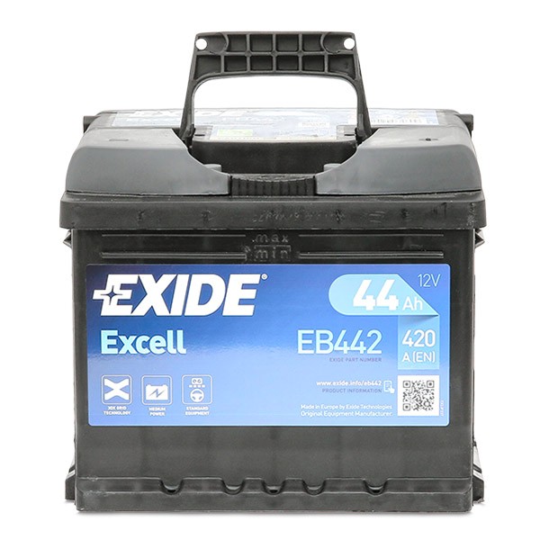 063SE EXIDE EB442 EXCELL Batterie 12V 44Ah B13 Bleiakkumulator