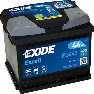 OEM-quality EXIDE EB442 Auto battery
