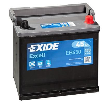 Hyundai PONY Auxiliary battery 1128853 EXIDE EB450 online buy