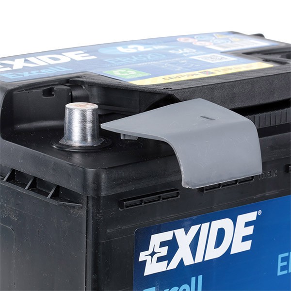 EXIDE EB620 EXCELL Bleiakku Starterbatterie 12V 62Ah 540A L2 B13