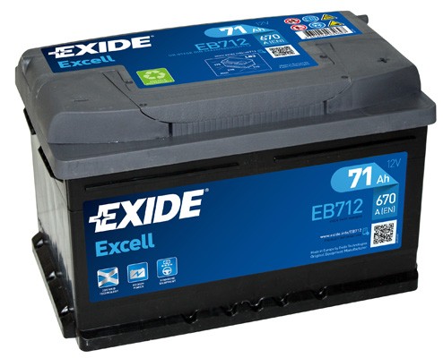 EB712 Stop start battery EXIDE 564 20 review and test