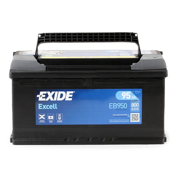 017SE EXIDE EB950 EXCELL Batterie 12V 95Ah 800A B13