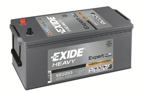 EXIDE Expert EE2253 Battery 12V 225Ah 1150A B00, B0 D6 HEAVY DUTY [increased cycle and vibration proof]