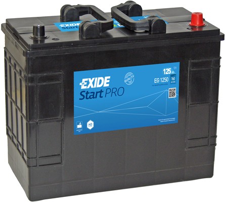 EXIDE EG1250 Starterbatterie für MULTICAR Tremo LKW in Original Qualität
