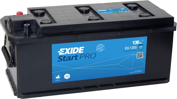 Original EG1355 EXIDE Battery IVECO