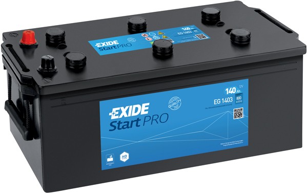 627SE EXIDE Start 12V 140Ah 800A B00, B0 D4 Lead-acid battery Starter battery EG1403 buy