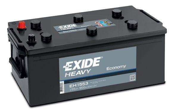 EXIDE Economy EH1553 Battery 12V 155Ah 900A B0 D5 HEAVY DUTY [increased cycle and vibration proof]
