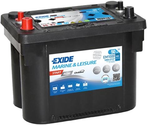 EXIDE EM1000 Battery Jeep Wrangler JK