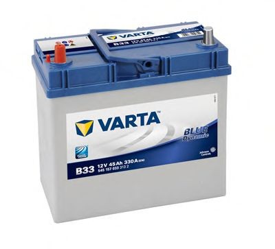 5451570333132 VARTA B33 BLUE dynamic B33 Batterie 12V 45Ah 330A B00  Bleiakkumulator