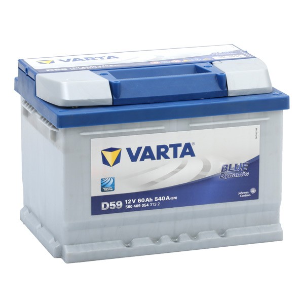 5604090543132 VARTA D59 BLUE dynamic D59 Batterie 12V 60Ah 540A B13  Bleiakkumulator