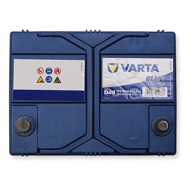 5604110543132 VARTA D48 BLUE dynamic D48 Batterie 12V 60Ah 540A B00  Bleiakkumulator