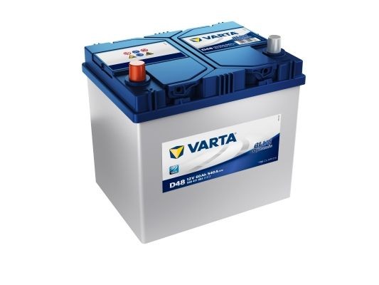 Autobatterie Varta D48 Blue Dynamic 12V 60Ah 540A - Rupteur