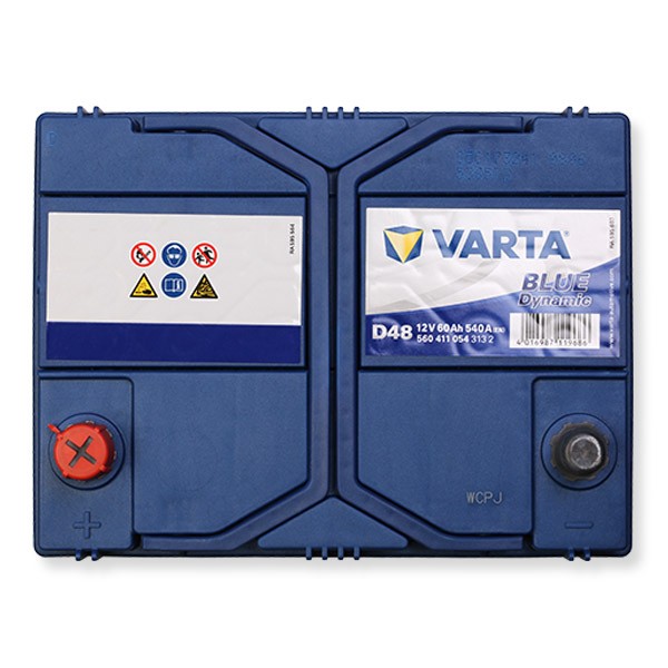 5604110543132 VARTA D48 BLUE dynamic D48 Batterie 12V 60Ah 540A