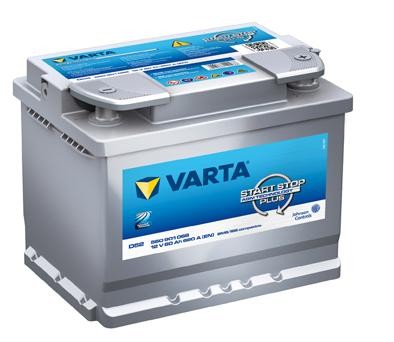 Original VARTA Start stop battery 560901068B512 for MAZDA 6