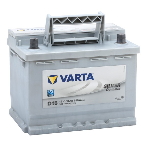 VARTA SILVER dynamic, D15 Batterie 12V, 610A, 63Ah 5634000613162 online  kaufen!