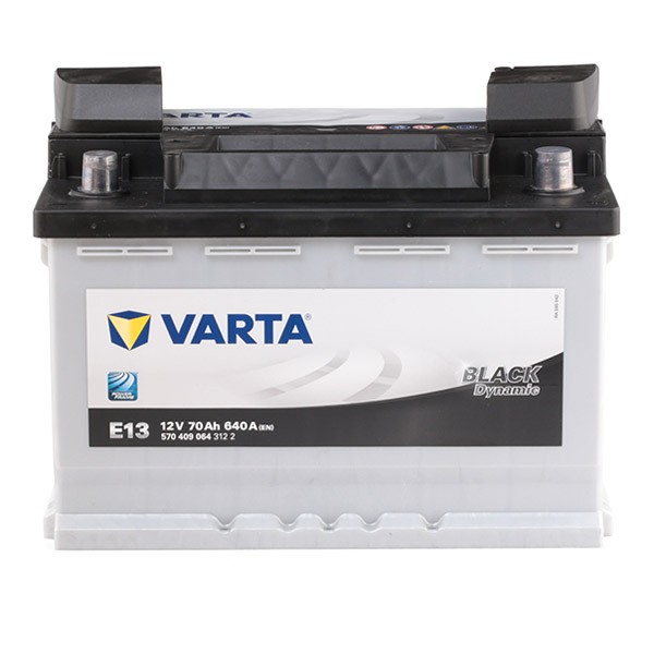  Varta Black Dynamic E13 Batterie Voitures, 12 V 70Ah 640 Amps  (En)