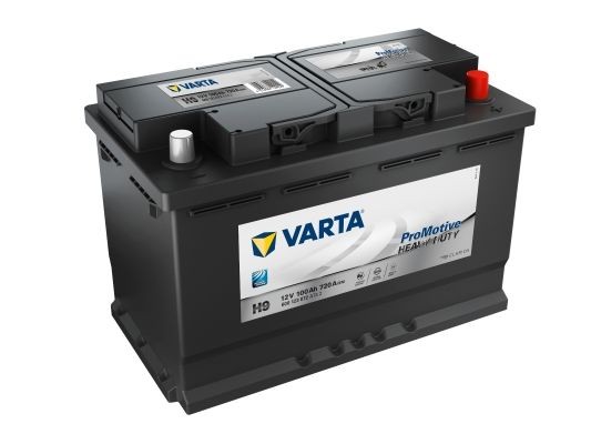 600123072A742 VARTA 600123072 Promotive Black H9 Batterie 12V 100Ah 720A  B03 erhöhte Rüttelfestigkeit für Hyundai Santa Fe cm