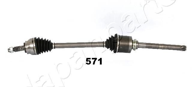 JAPANPARTS Front Axle Right, 315, 95mm, 995mm Length: 315, 95mm, External Toothing wheel side: 28 Driveshaft GI-571 buy