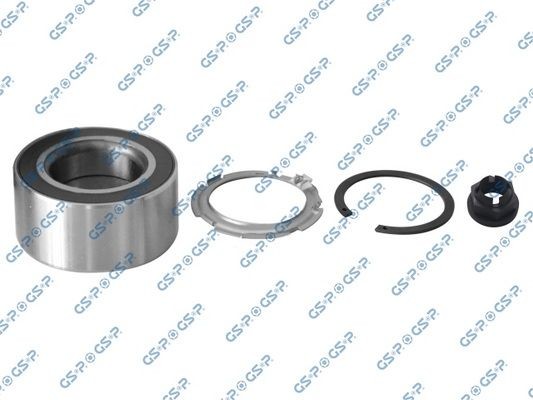 GK3692 GSP Wheel bearings MERCEDES-BENZ Front axle both sides, with integrated ABS sensor, 83 mm