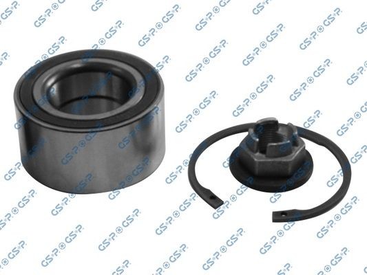 GSP GK6780 Wheel bearing kit Front axle both sides, with integrated ABS sensor, 82 mm
