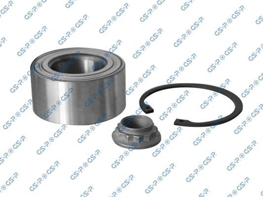 GSP GK7016 Wheel bearing kit Rear Axle both sides, with integrated ABS sensor, 84 mm
