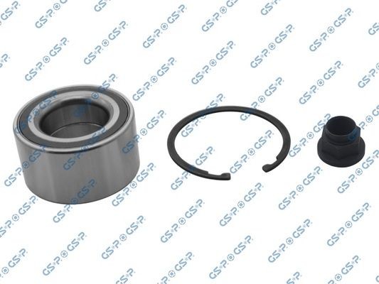 GSP GK7549 Wheel bearing kit Front axle both sides, with integrated ABS sensor Daihatsu in original quality