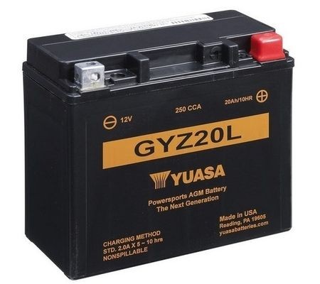 BUELL CYCLONE Batterie 12V 21Ah 250A N AGM-Batterie YUASA GYZ20L