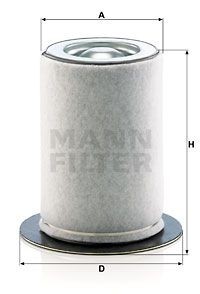 MANN-FILTER HD7003 Filter, operating hydraulics 000.824.836.0
