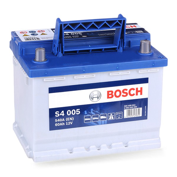 0092S40050 Stop start battery BOSCH 12V 60AH 540A review and test