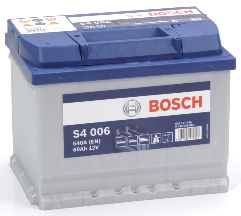 BOSCH S4 Batterie 0 092 S40 050 12V, 540A, 60Ah